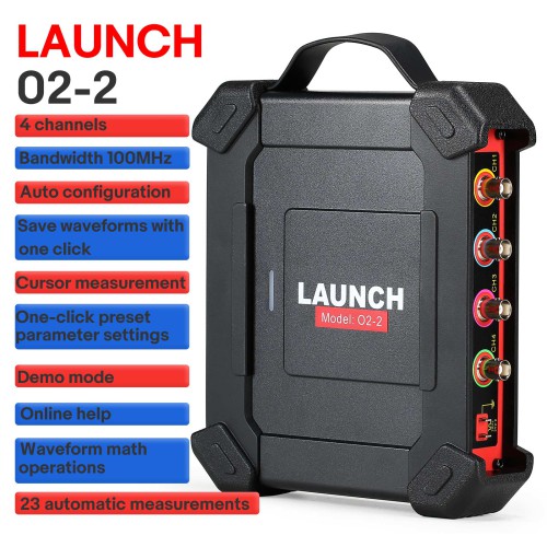 Launch O2-2 Scope Box Oscilloscope 4 Channels